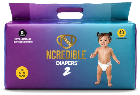 Ncredible Size 2 pack