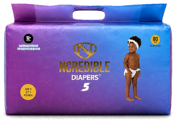 Ncredible Size 5 pack